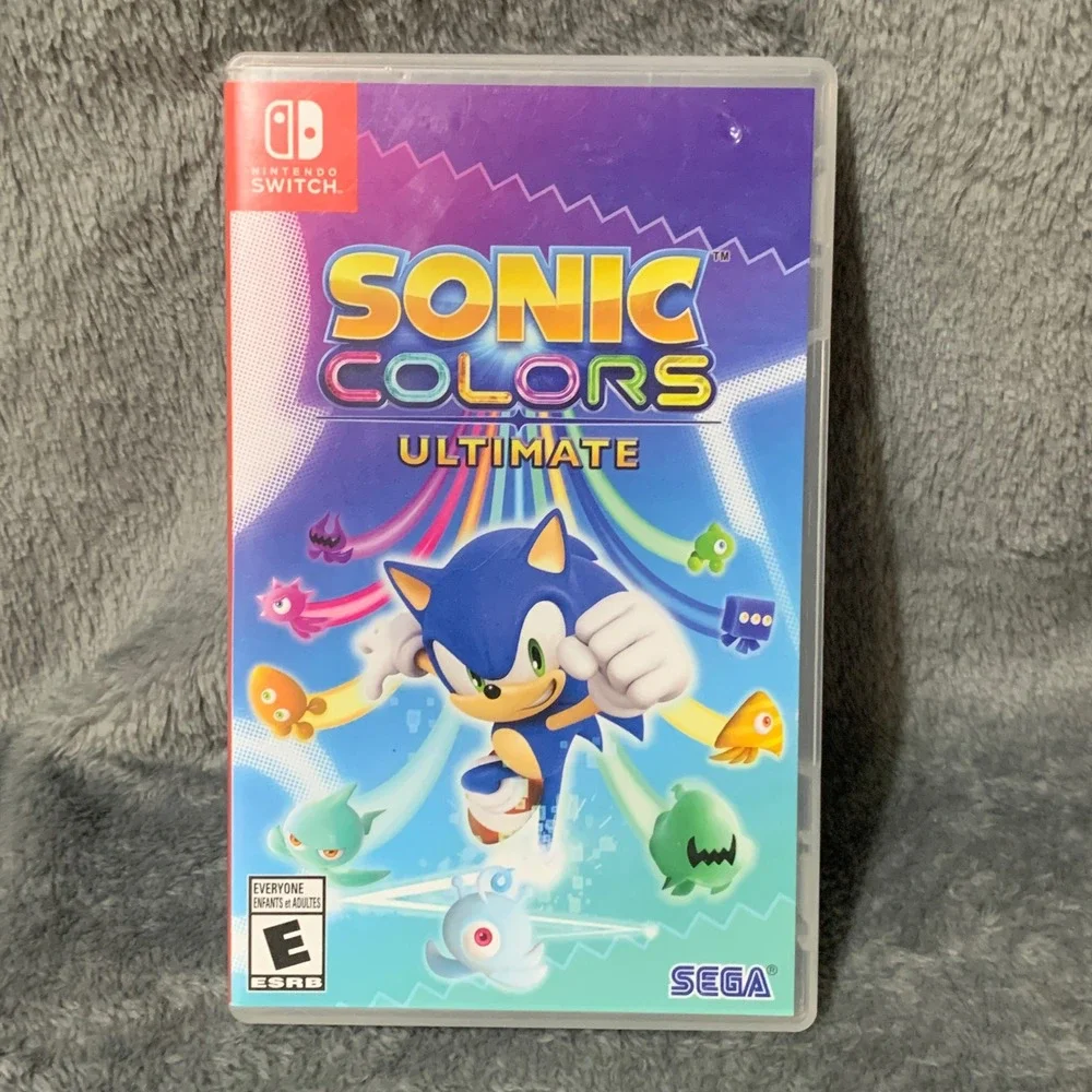 Sonic Colors Ultimate Nintendo Switch SEGA Video Game HAC P AXQ6A USA Physical